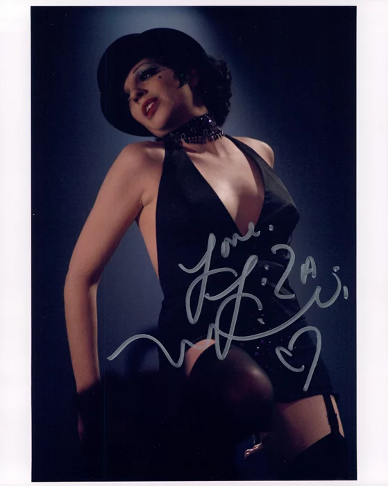 Liza Minnelli autograph