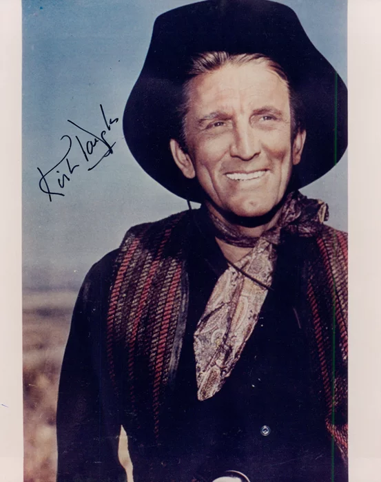 Kirk Douglas autograph