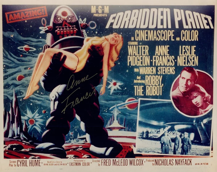 Anne Francis autograph