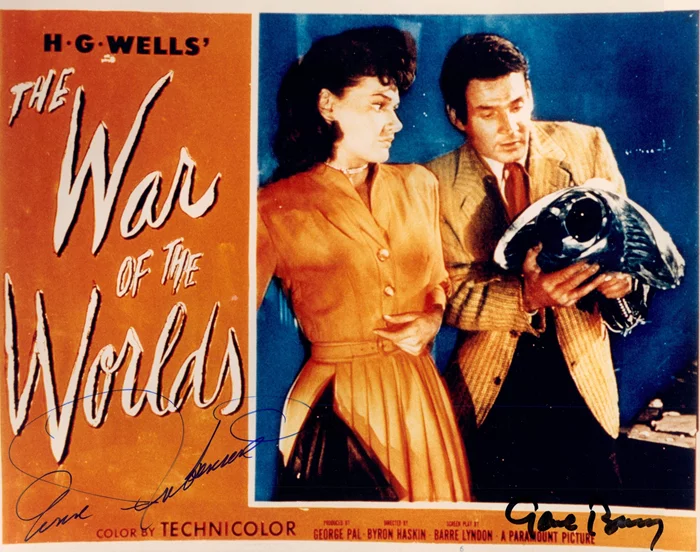 The War of the Worlds autograph