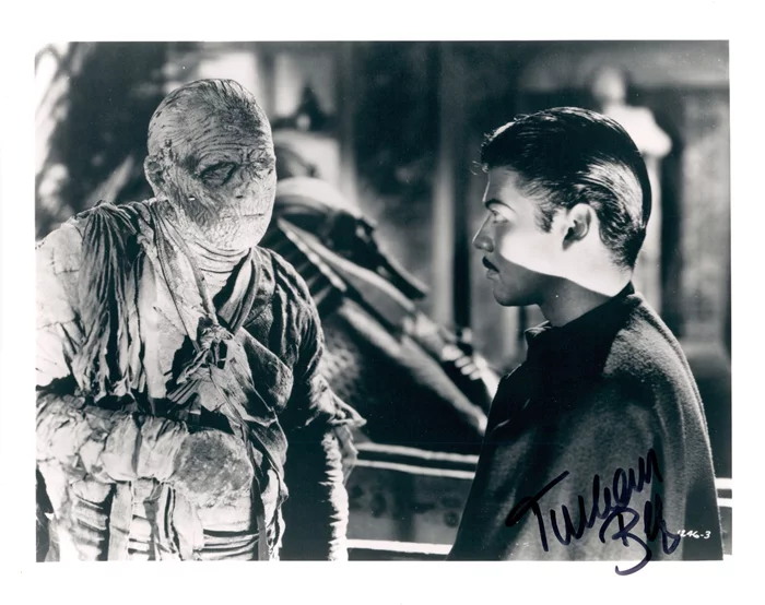 Turhan Bey autograph
