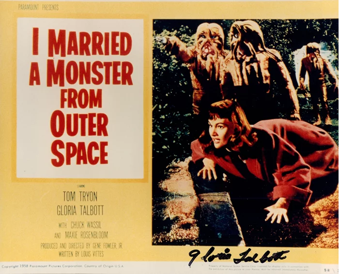 Gloria Talbott autograph