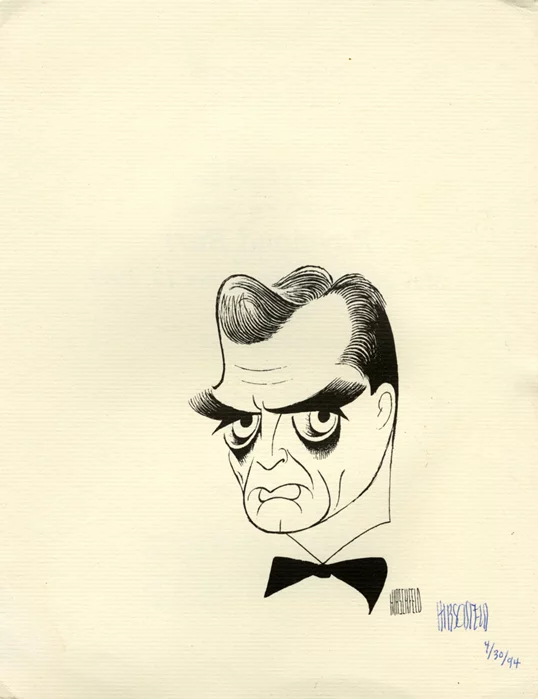 Hirschfeld autograph
