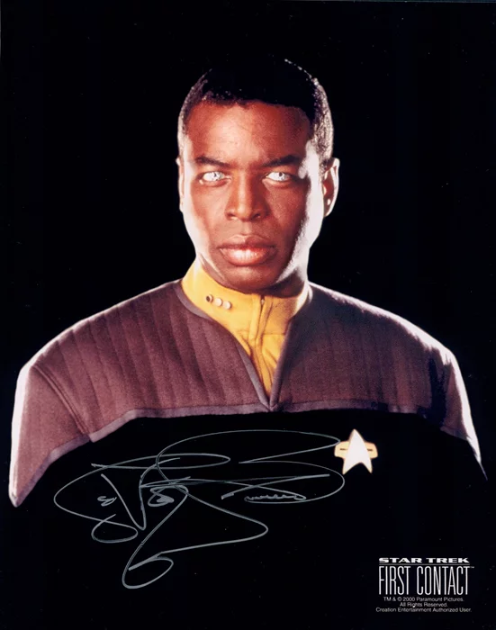 LeVar Burton autograph