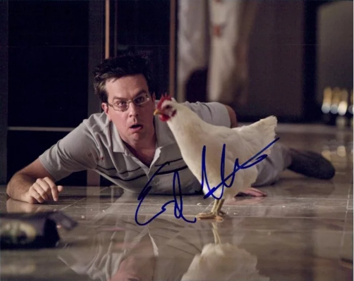 Ed Helms autograph