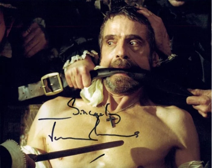 Jeremy Irons autograph