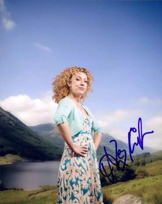 Alex Kingston autograph