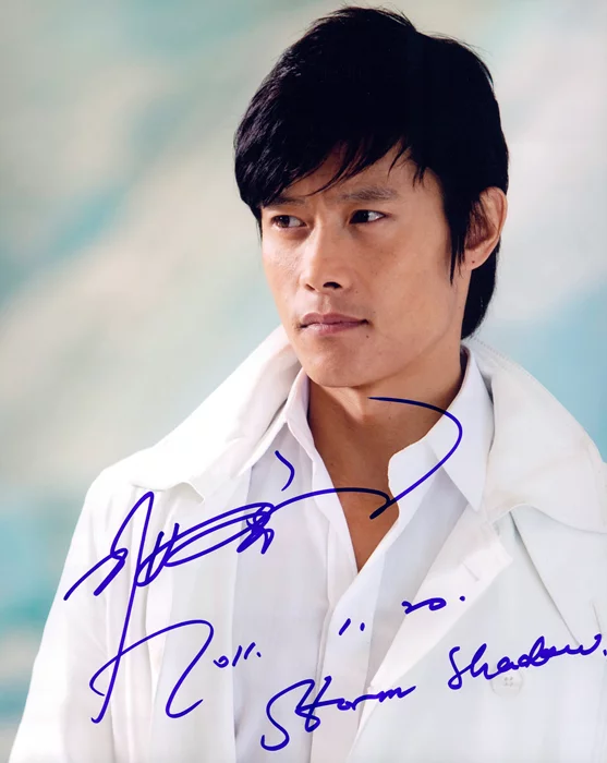 Byung-Hun Lee autograph