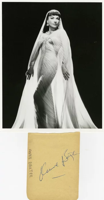 Anne Baxter autograph