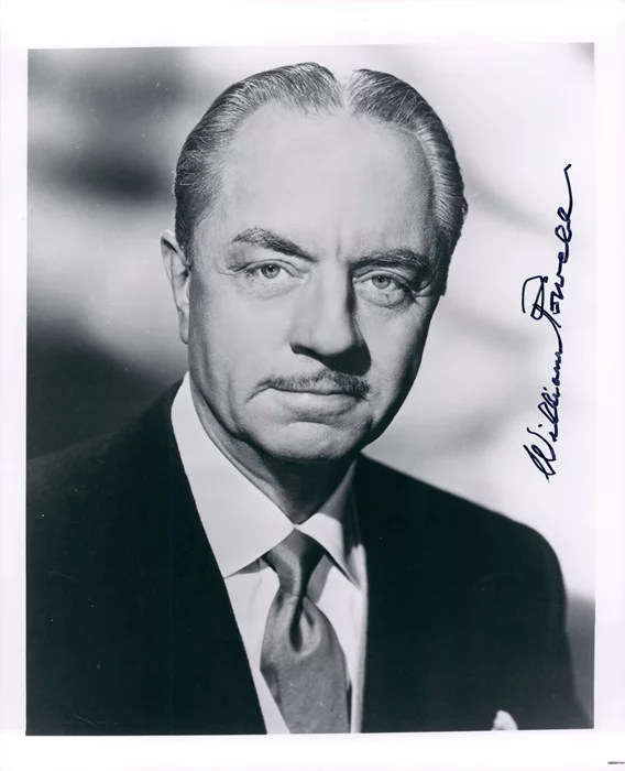 William Powell autograph