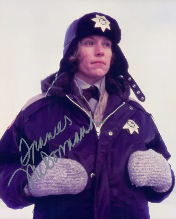 Frances McDormand autograph