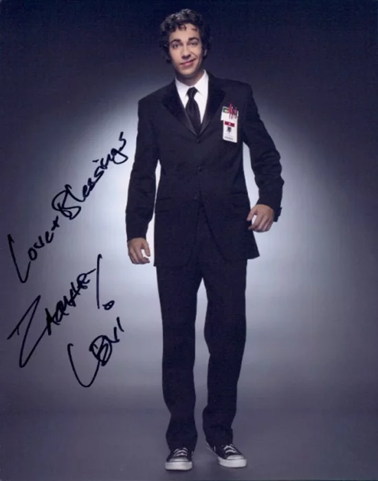Zachary Levi autograph
