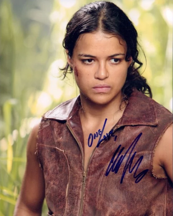 Michelle Rodriguez autograph