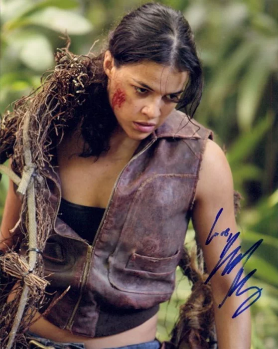 Michelle Rodriguez autograph