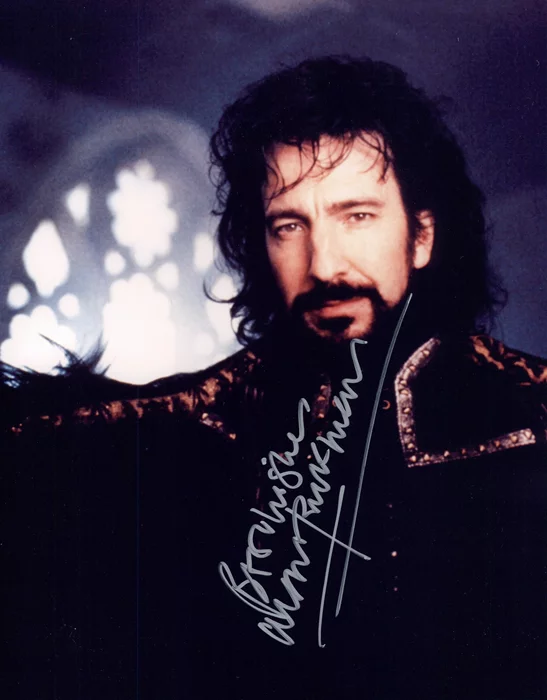 Alan Rickman autograph