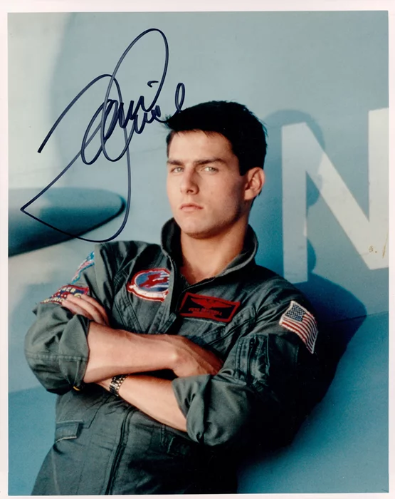 Tom Cruise autograph
