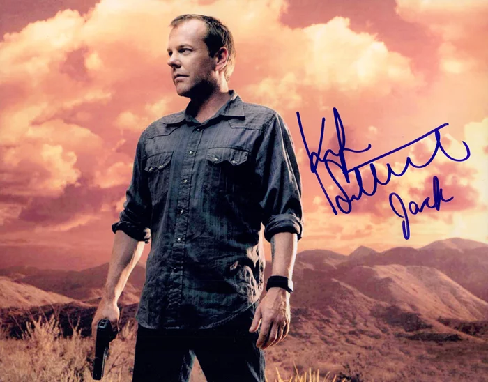 Kiefer Sutherland autograph