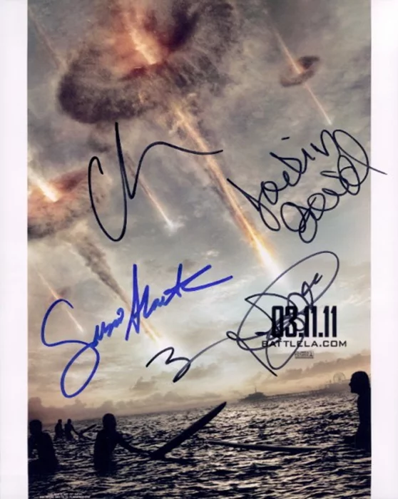 Battle: LA autograph
