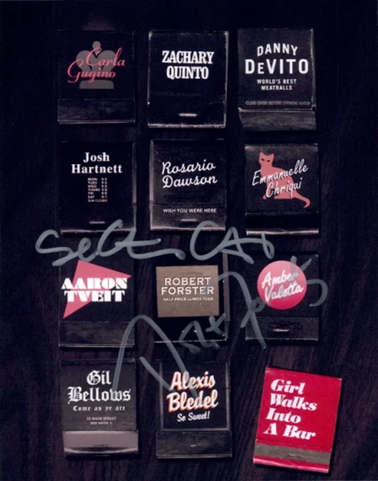 Girl Walks Into A Bar autograph