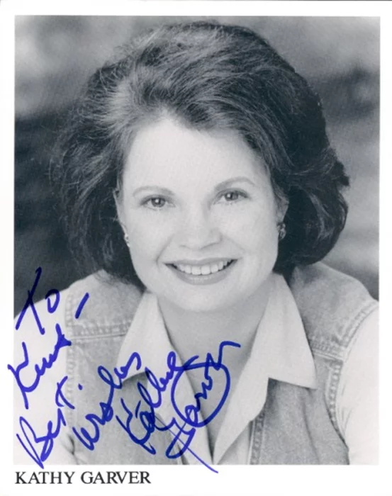 Kathy Garver autograph