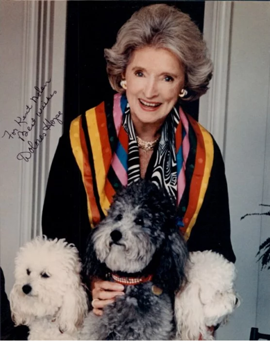 Dolores Hope autograph