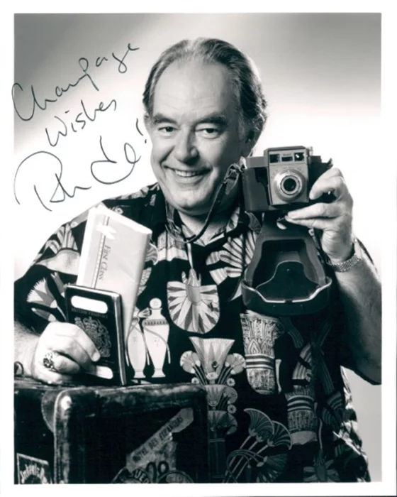 Robin Leach autograph