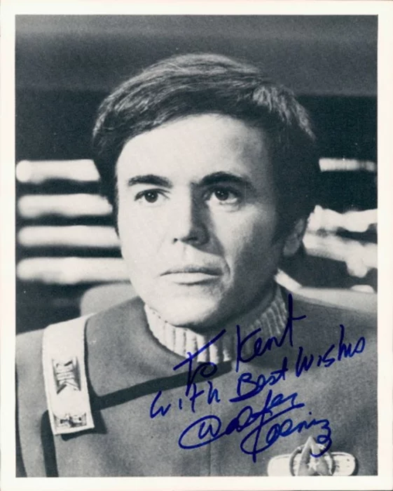 Walter Koenig autograph