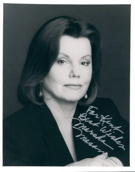 Marsha Mason autograph