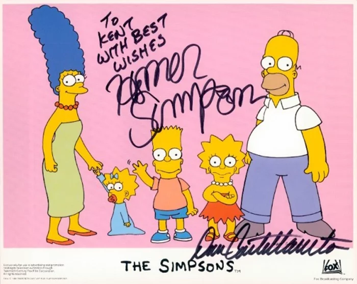 Dan Castellaneta autograph