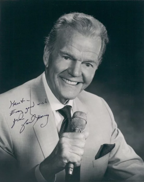Paul Harvey autograph