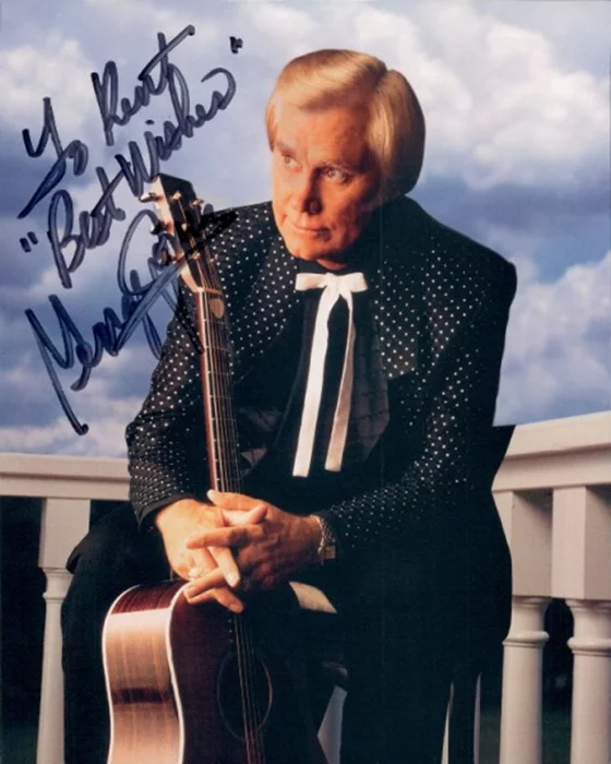 George Jones autograph