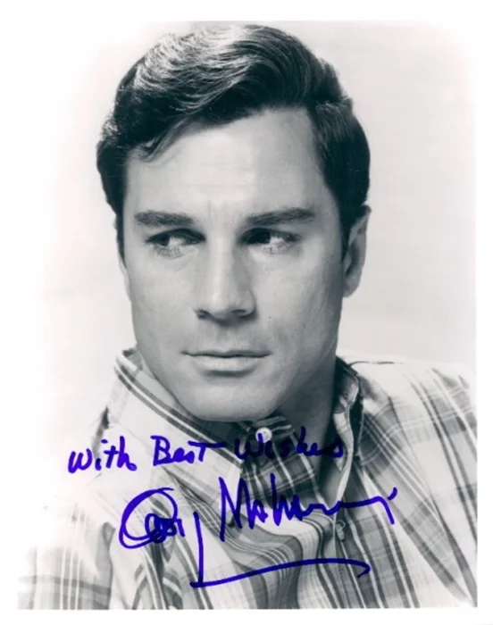 George Maharis autograph