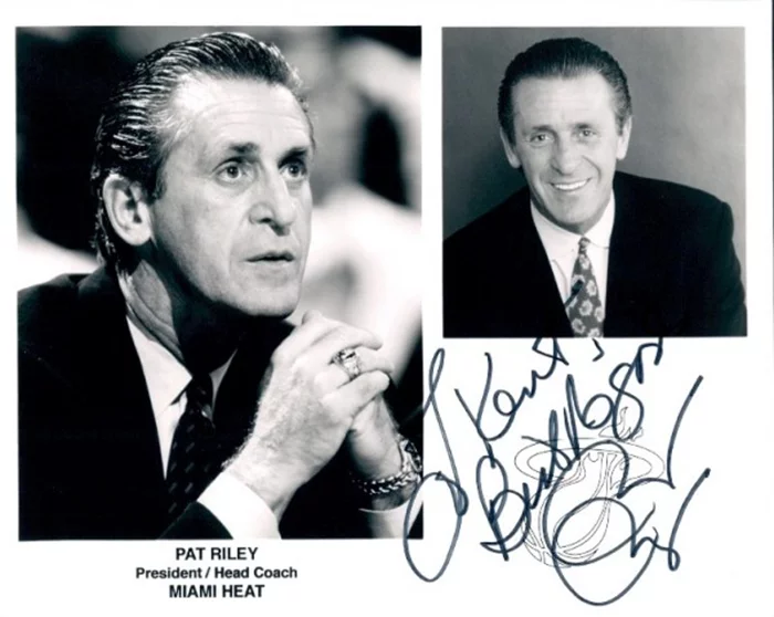Pat Riley autograph