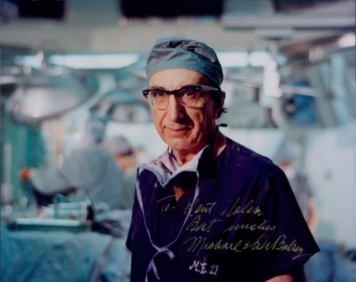 Michael DeBakey autograph