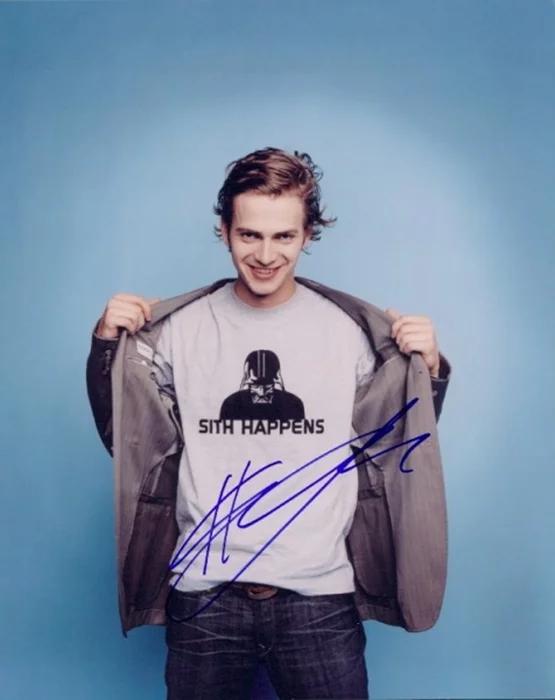 Hayden Christensen autograph