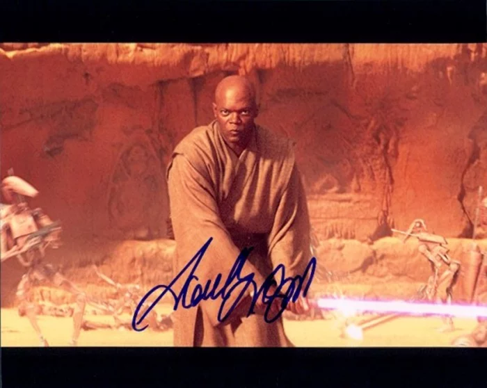 Samuel L. Jackson autograph