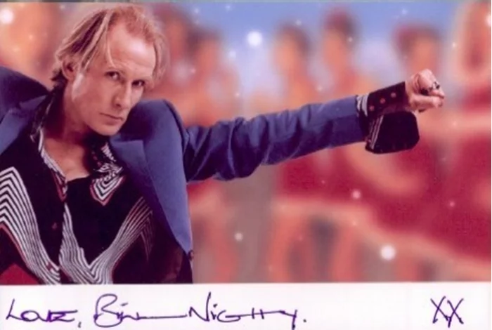 Bill Nighy autograph