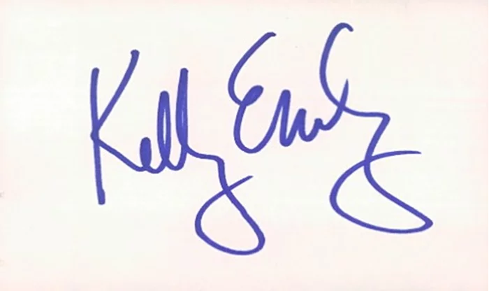 Kelly Emberg autograph