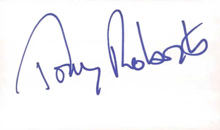 Tony Roberts autograph