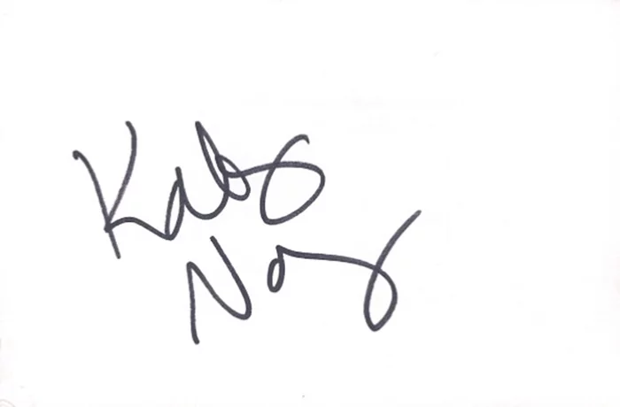 Kathy Najimy autograph