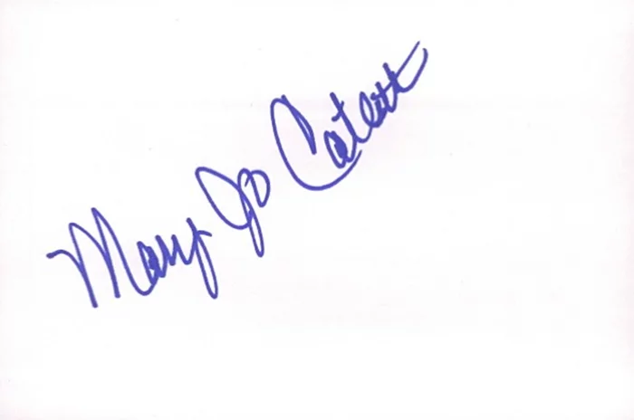 Mary Jo Catlett autograph