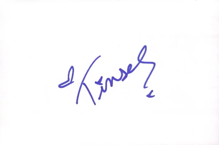 Tinsel Korey autograph