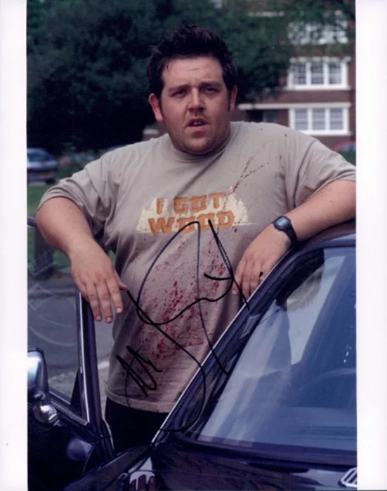 Nick Frost autograph