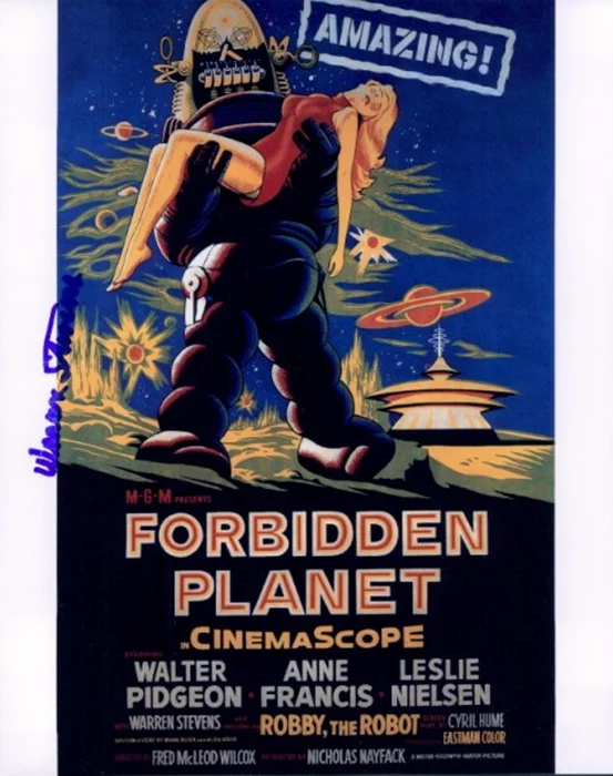 Warren Stevens autograph