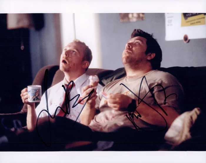 Shaun of The Dead autograph