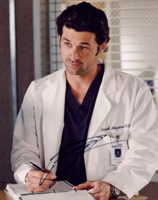 Patrick Dempsey autograph