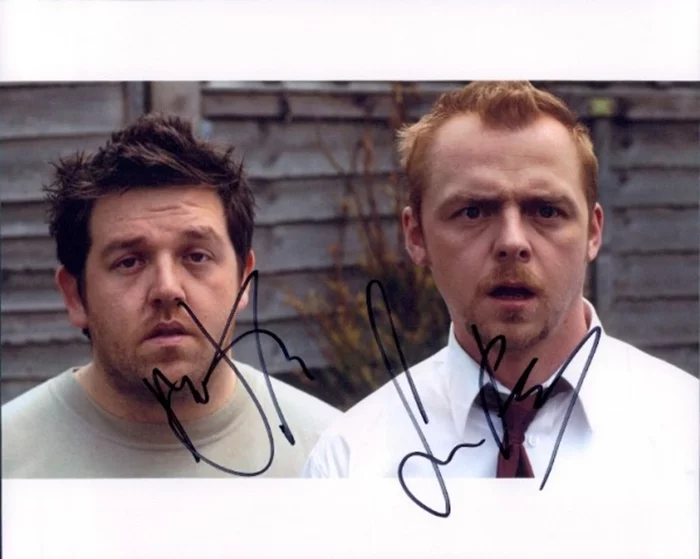 Shaun of The Dead autograph
