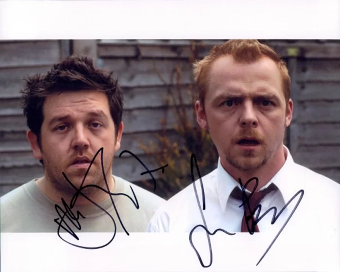Shaun of The Dead autograph