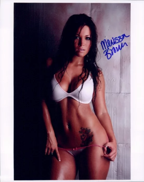 Melissa Brown autograph