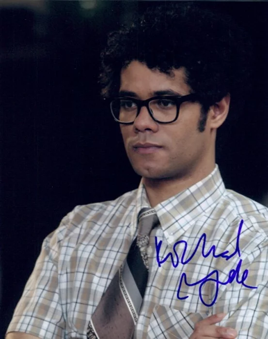 Richard Ayoade autograph